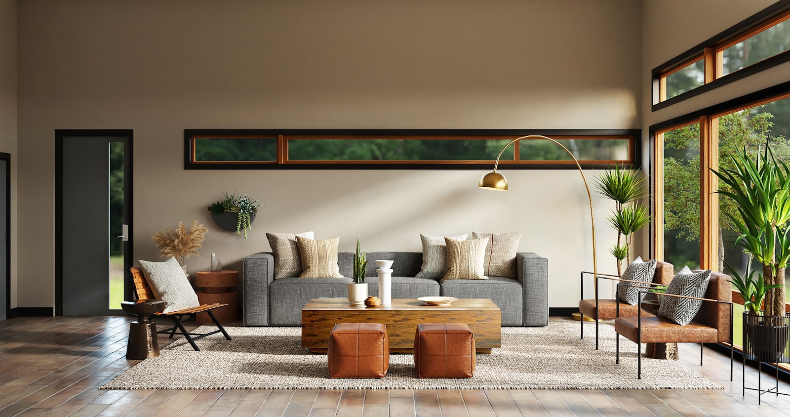 Licht geschilderd interieur